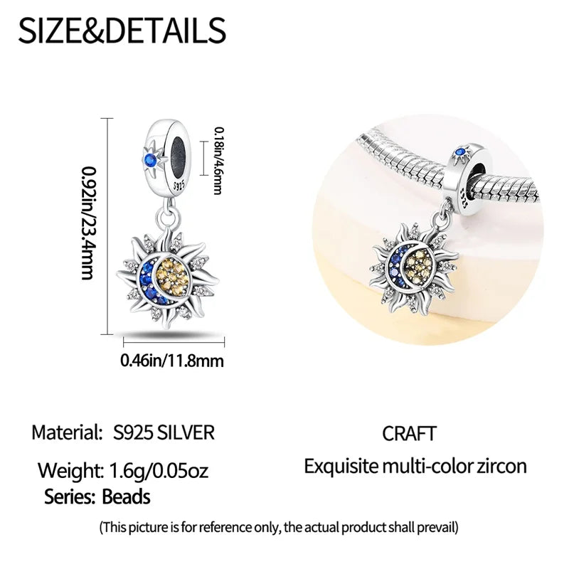 LunaSol Starshine Silver Charm