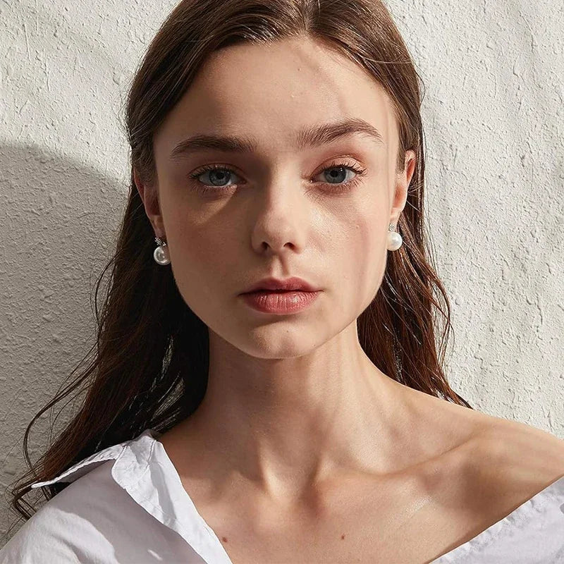 PureGlow Pearl Earrings