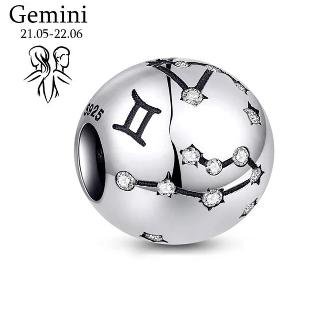 Sterling Silver Zodiac Charm