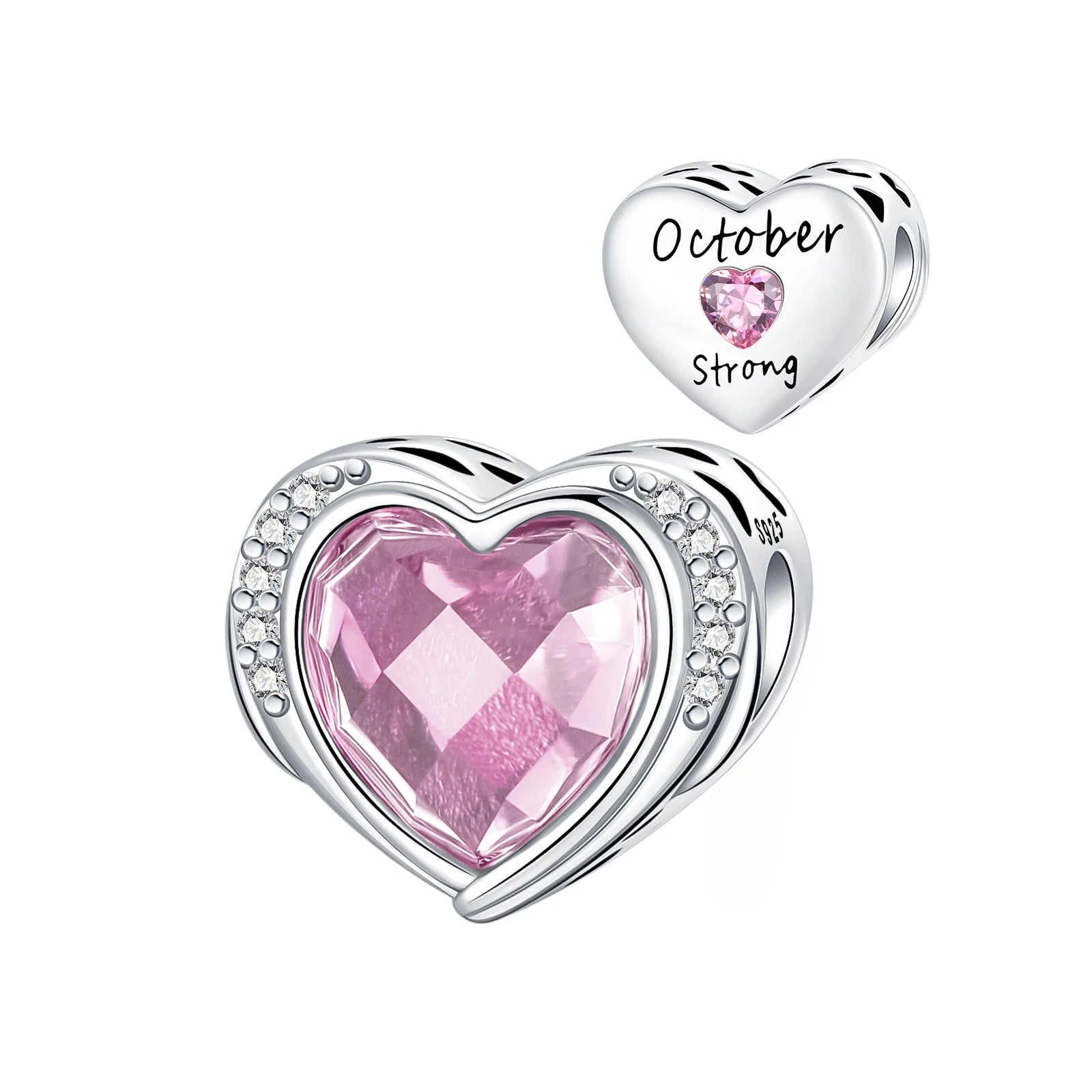 Timeless Spark 925 Birthstone Month Charm