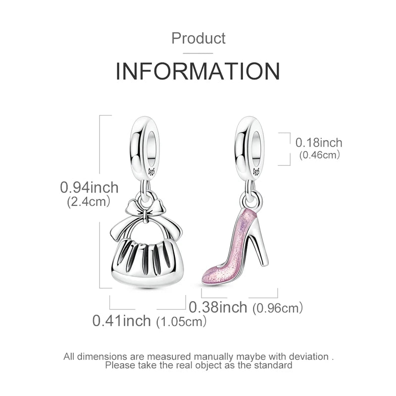 Luxury Fashion Charm Bead – Sterling Silver