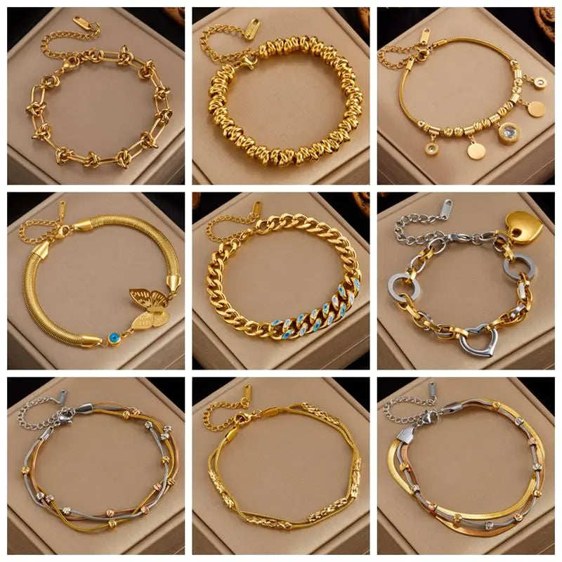 Orion Butterfly Chain Bracelet