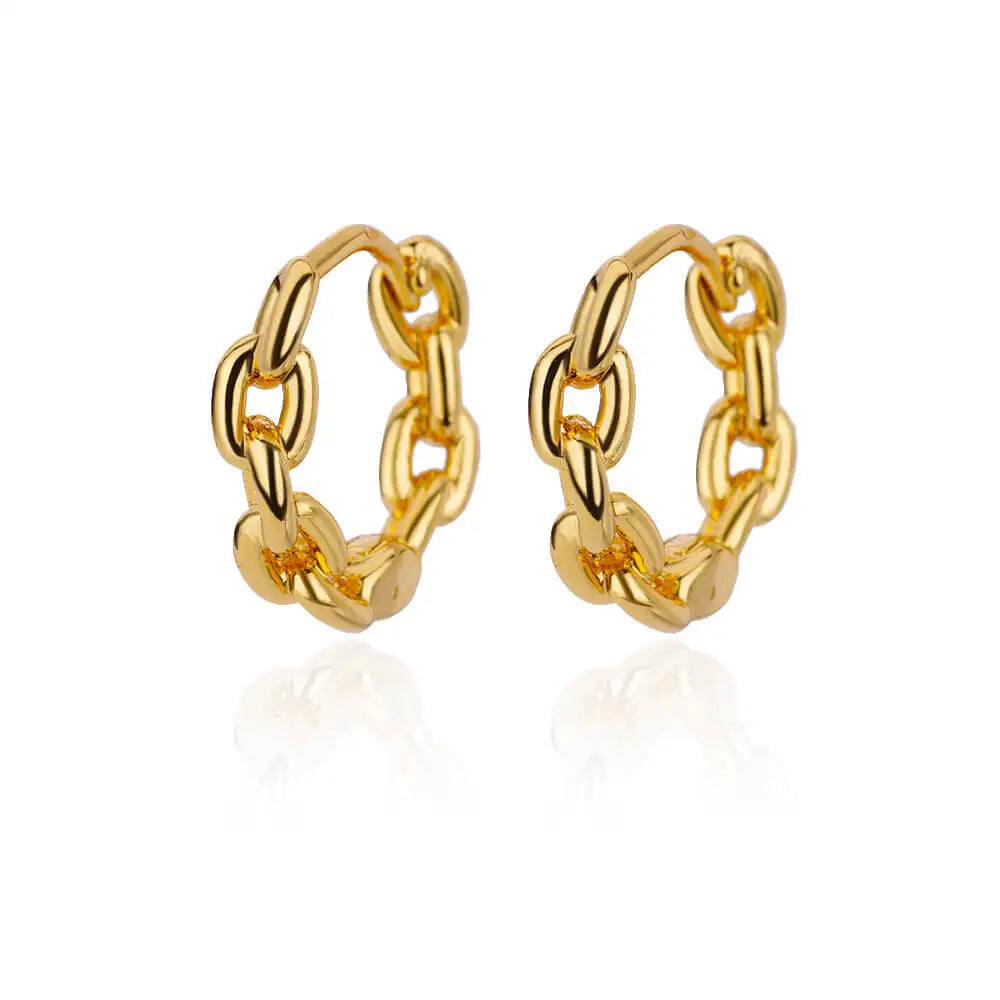 AuraRound Hoop Earrings