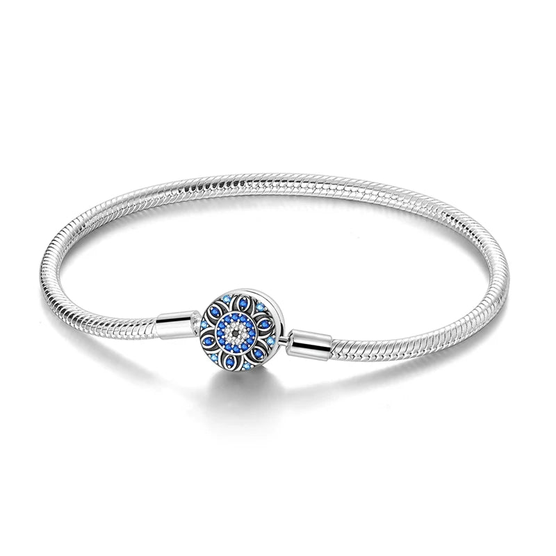 Aqua Charm Bracelet