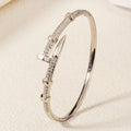 Elegant Spark Open Bangle