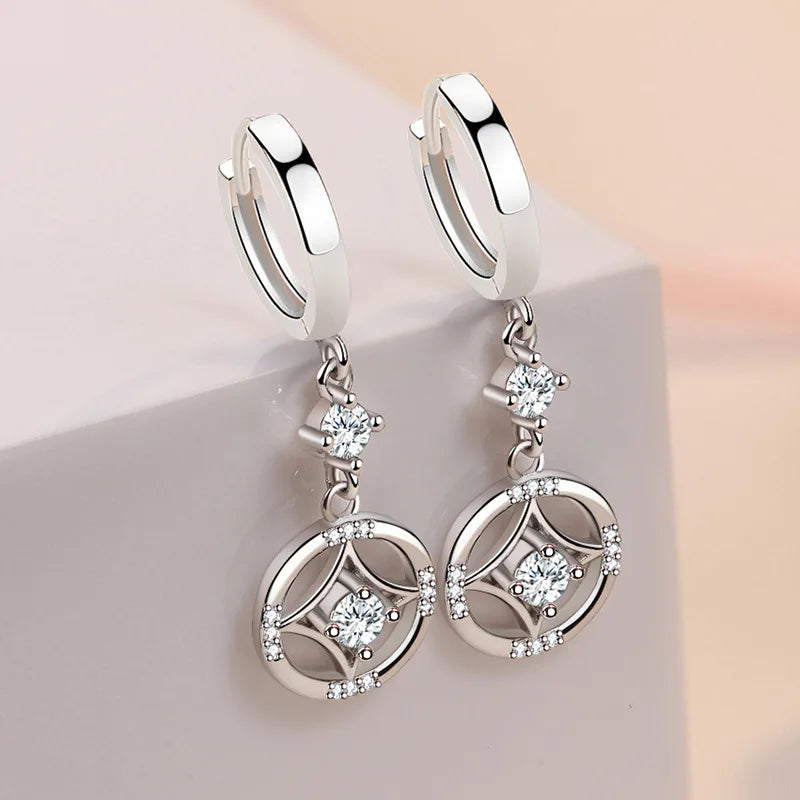 Royal Radiance 18K Gold-Plated Earrings