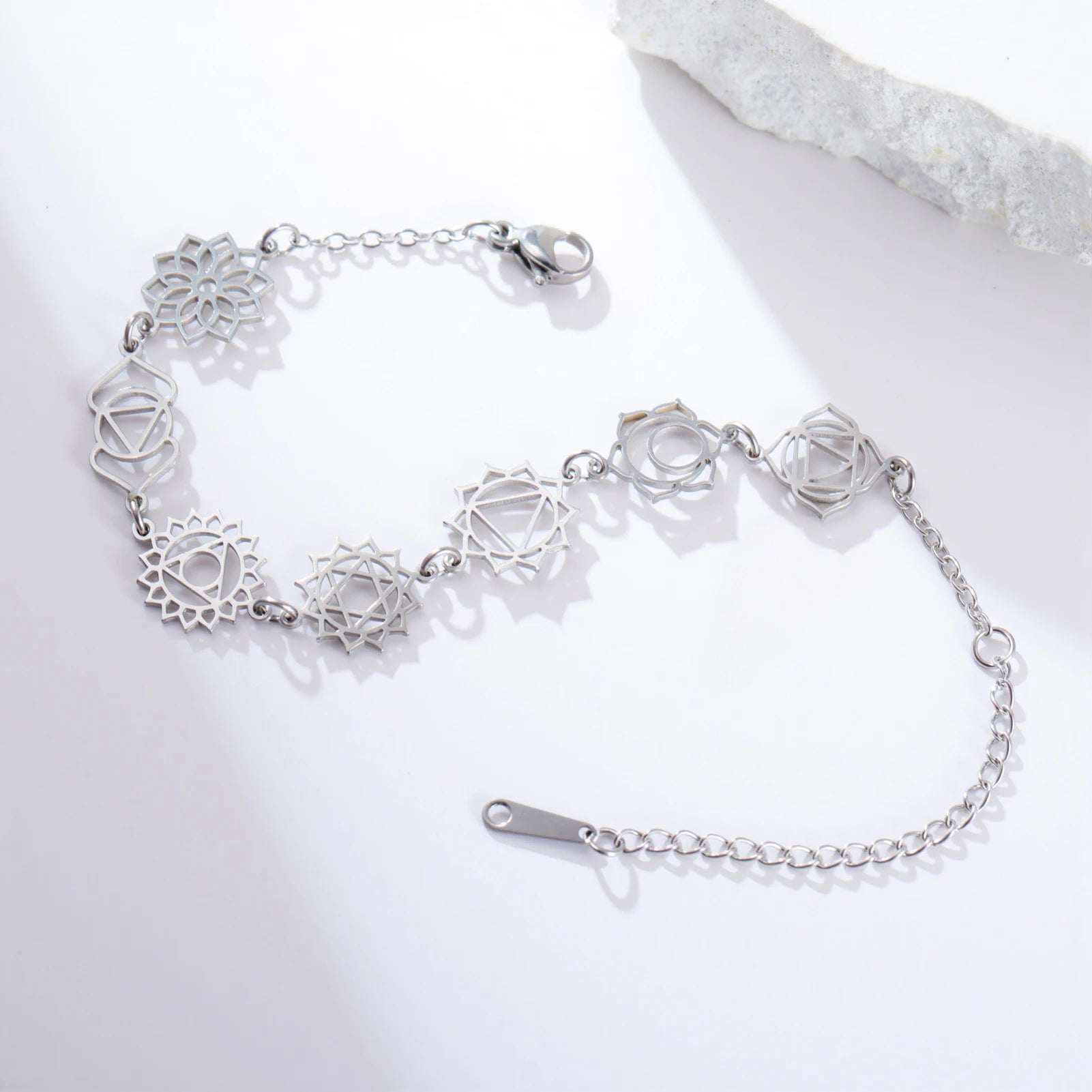 7 Chakra Charm Bracelet