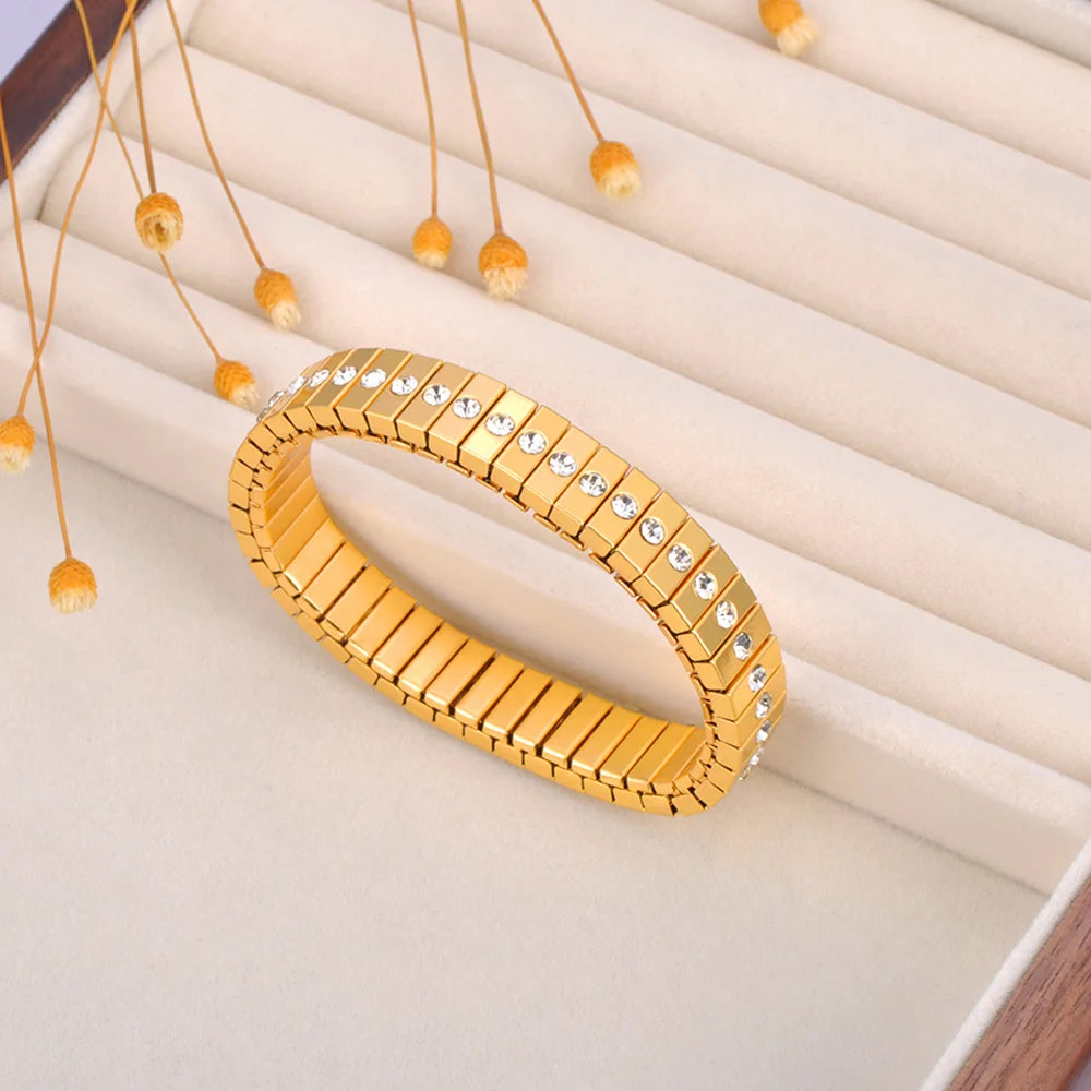 Aurelia Stretch Charm Bracelet