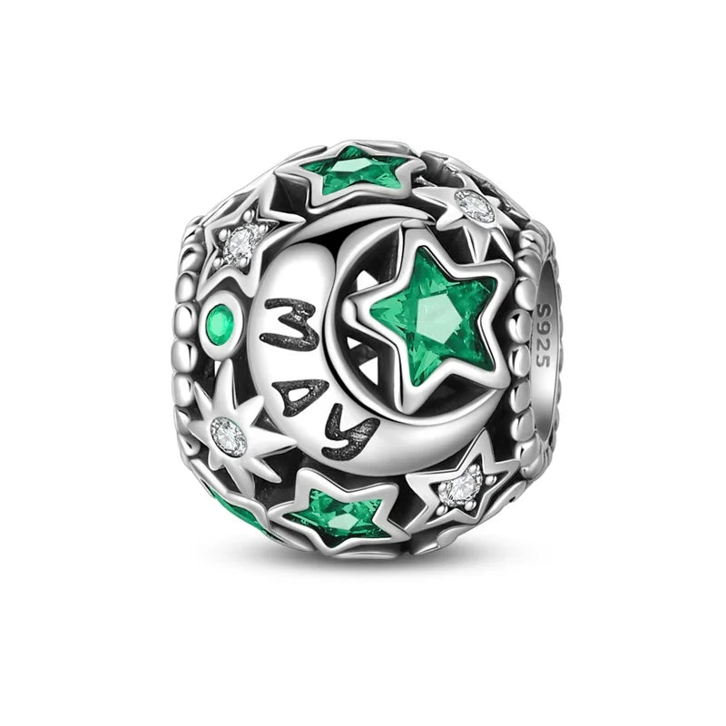 Timeless Spark 925 Birthstone Month Charm