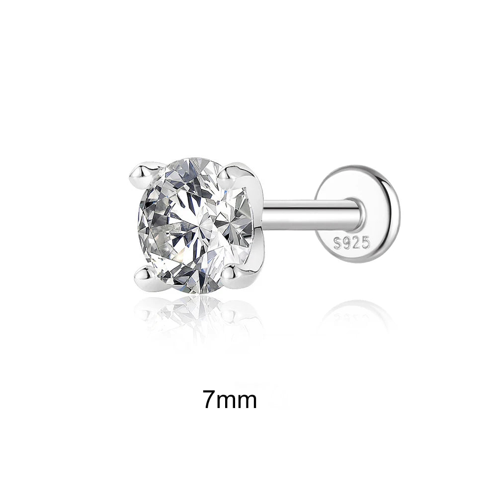 Brillia Silver Earrings
