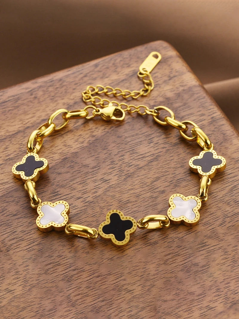 Velora Clover Shine Bracelet