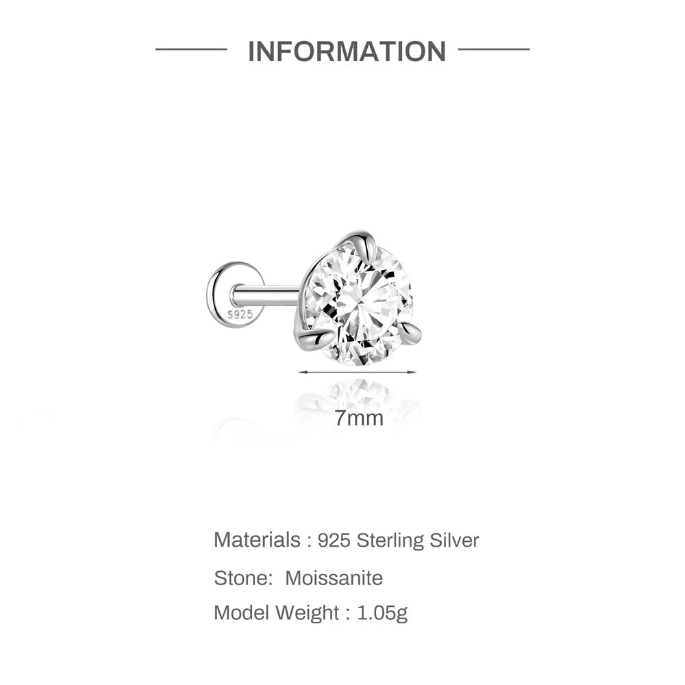 Brillia Silver Earrings
