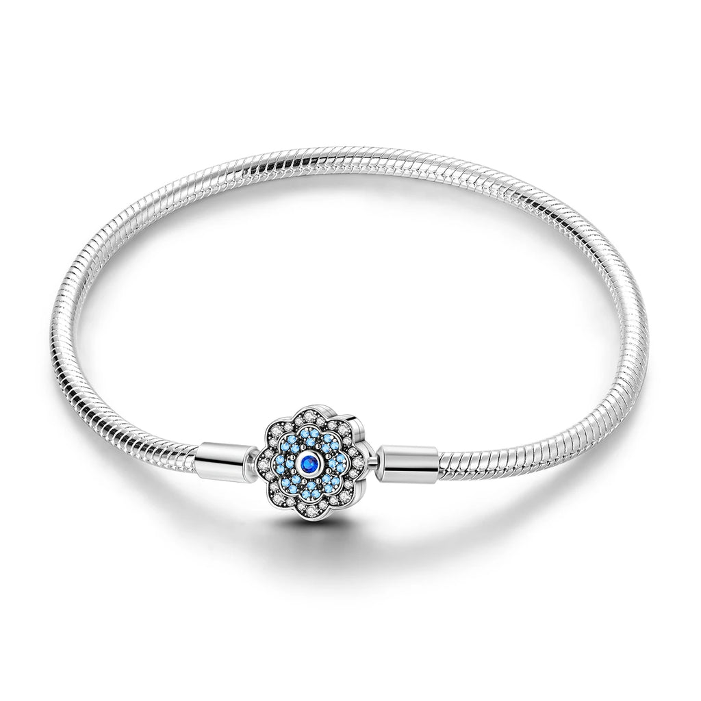 Aqua Charm Bracelet