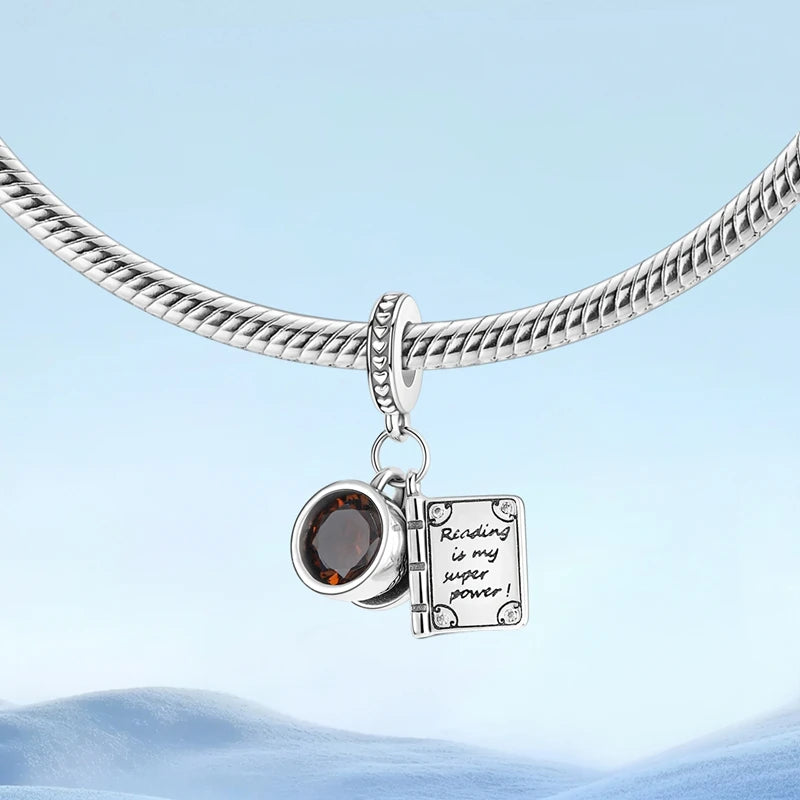 Travel Charm Silver Bracelet