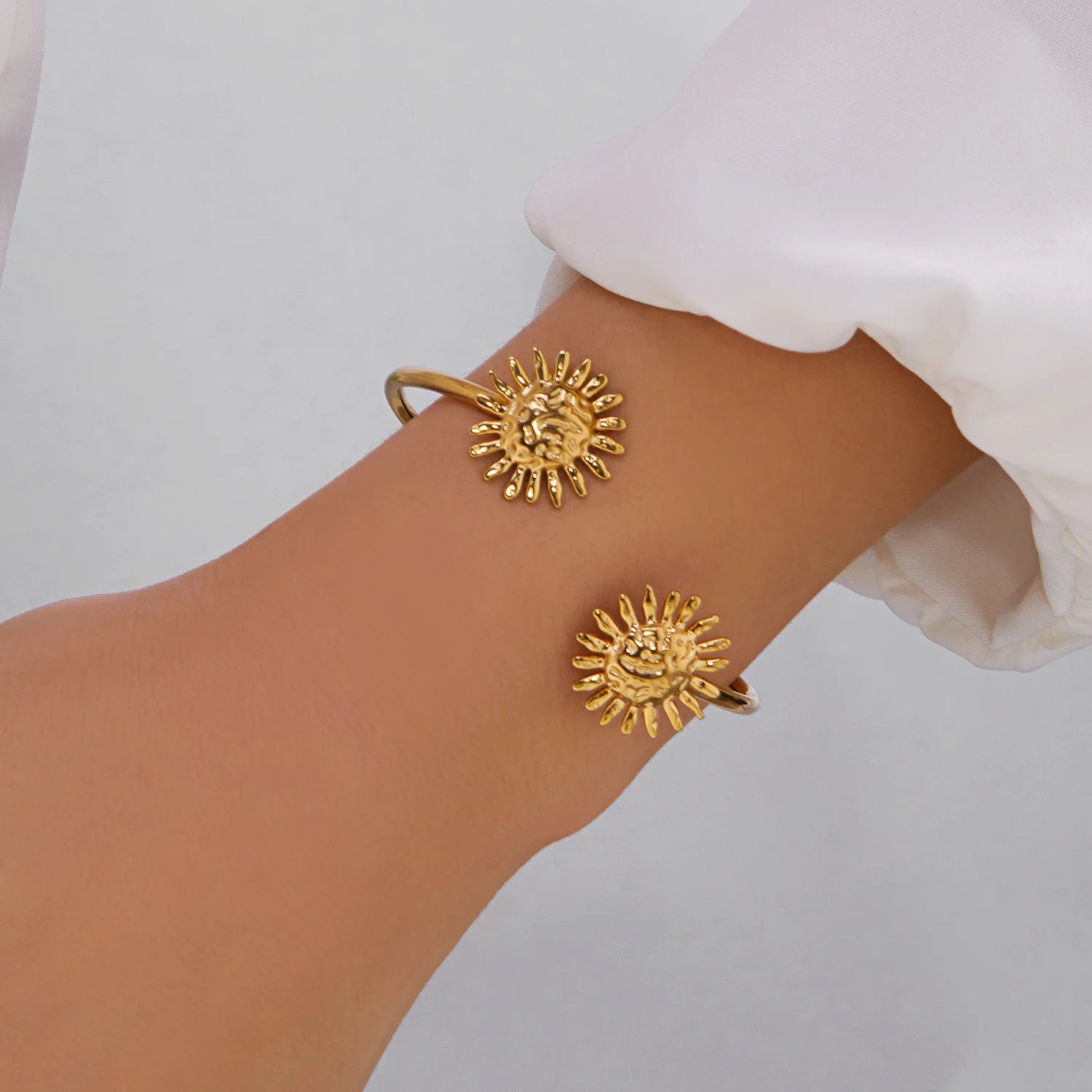 AuraSun Open Cuff Bracelet