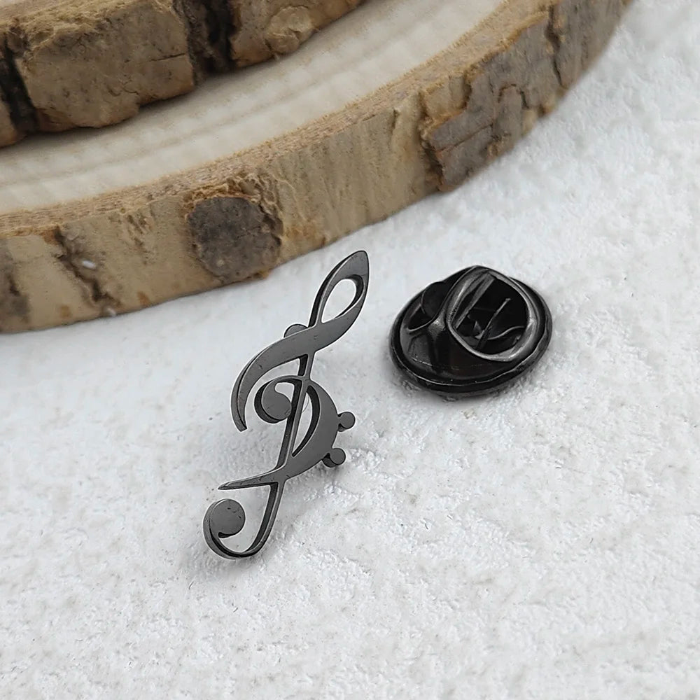 Music Note Luxe Brooch