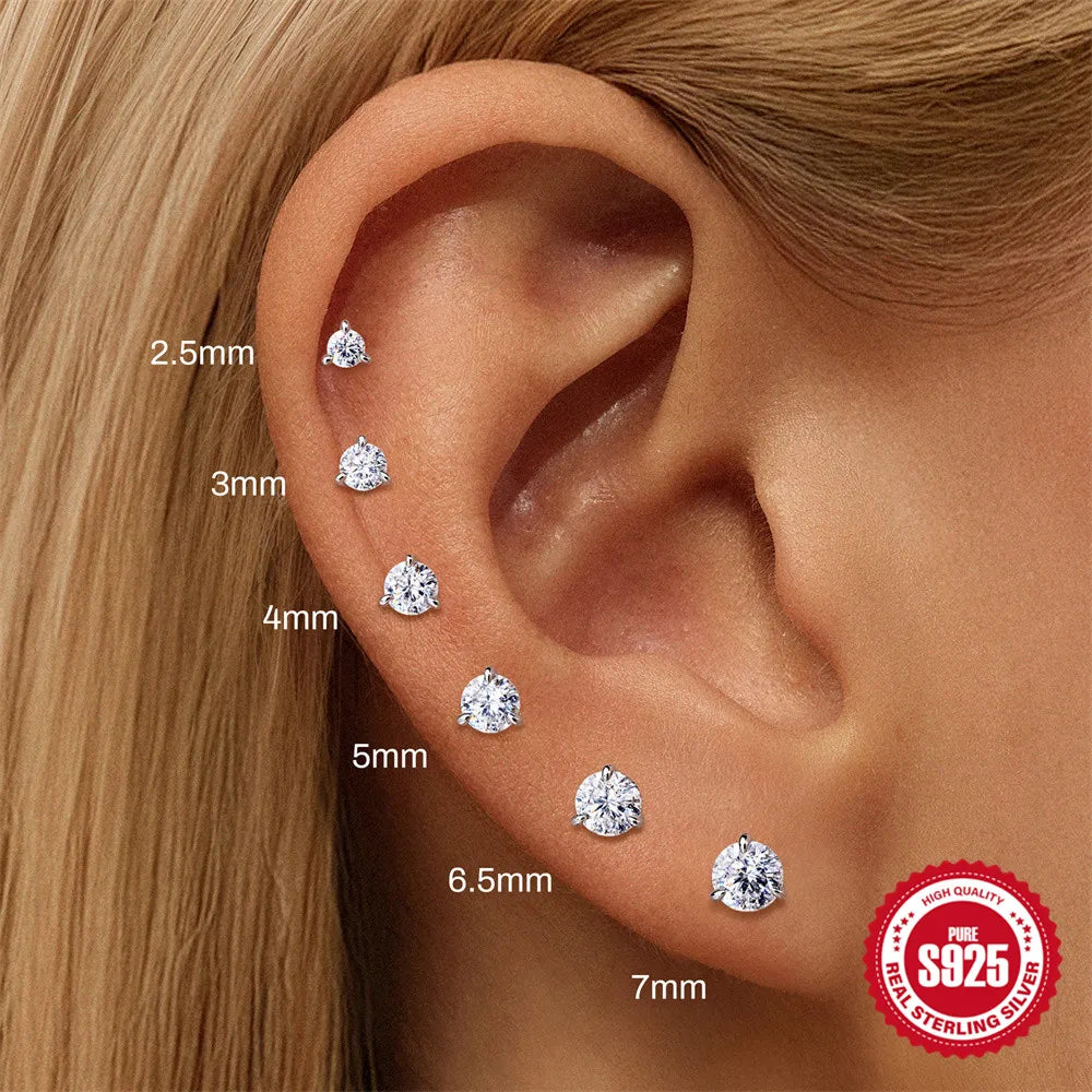 Brillia Silver Earrings