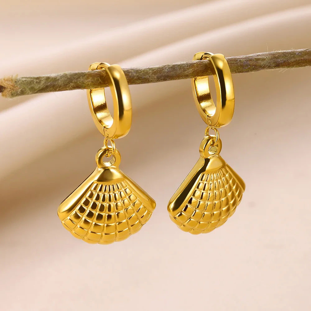 StarShell Luxe Hoops