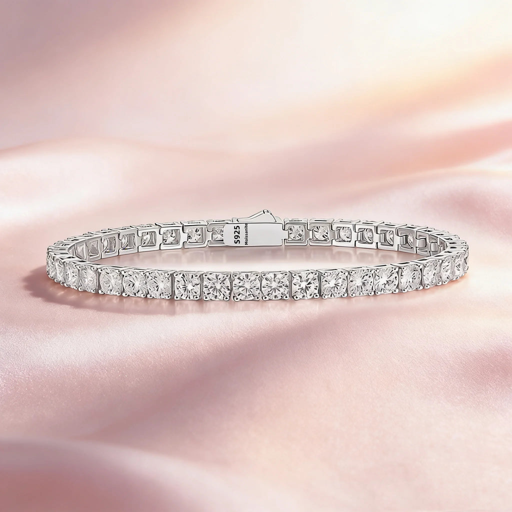AstraPure Moissanite Tennis Bracelet