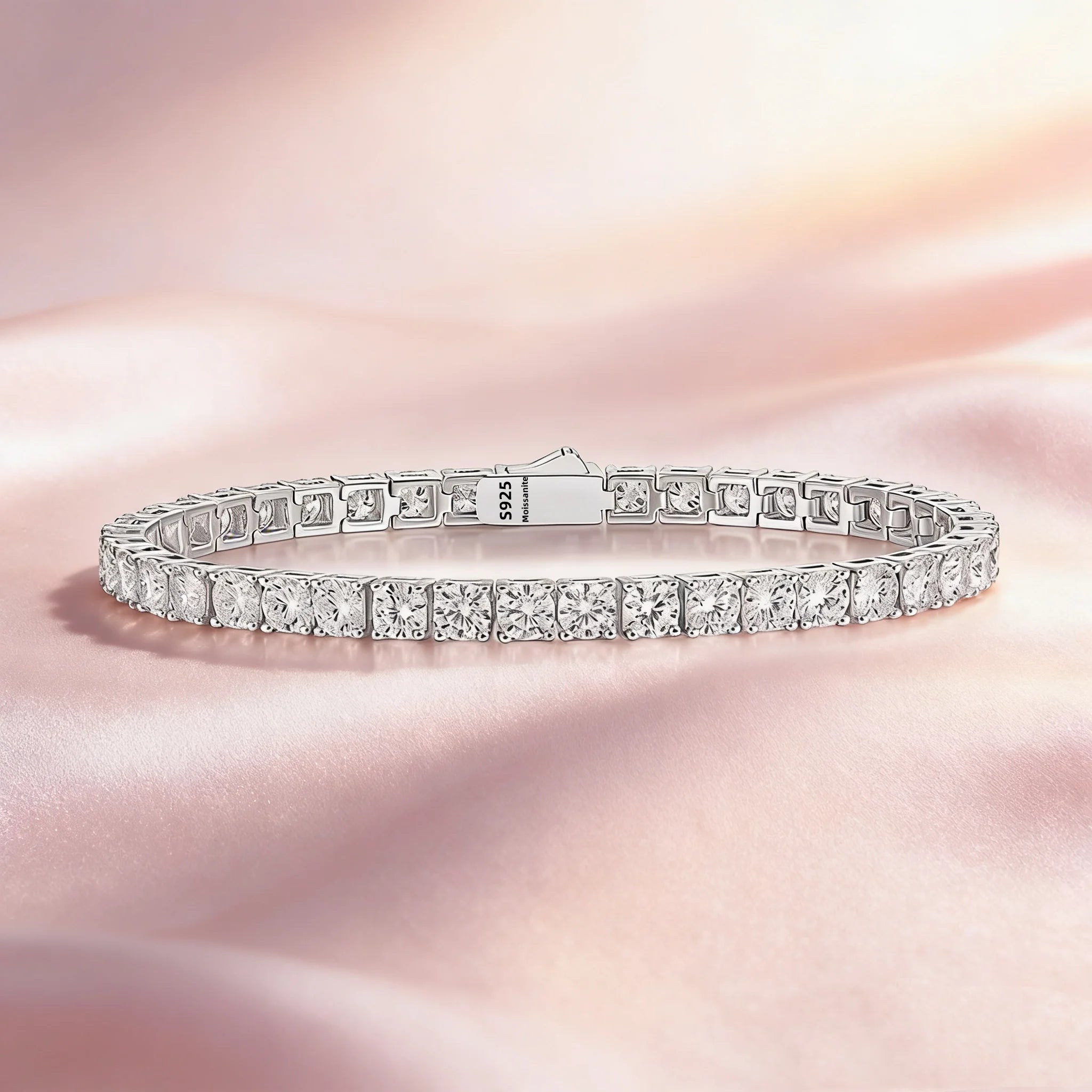AstraPure Moissanite Tennis Bracelet