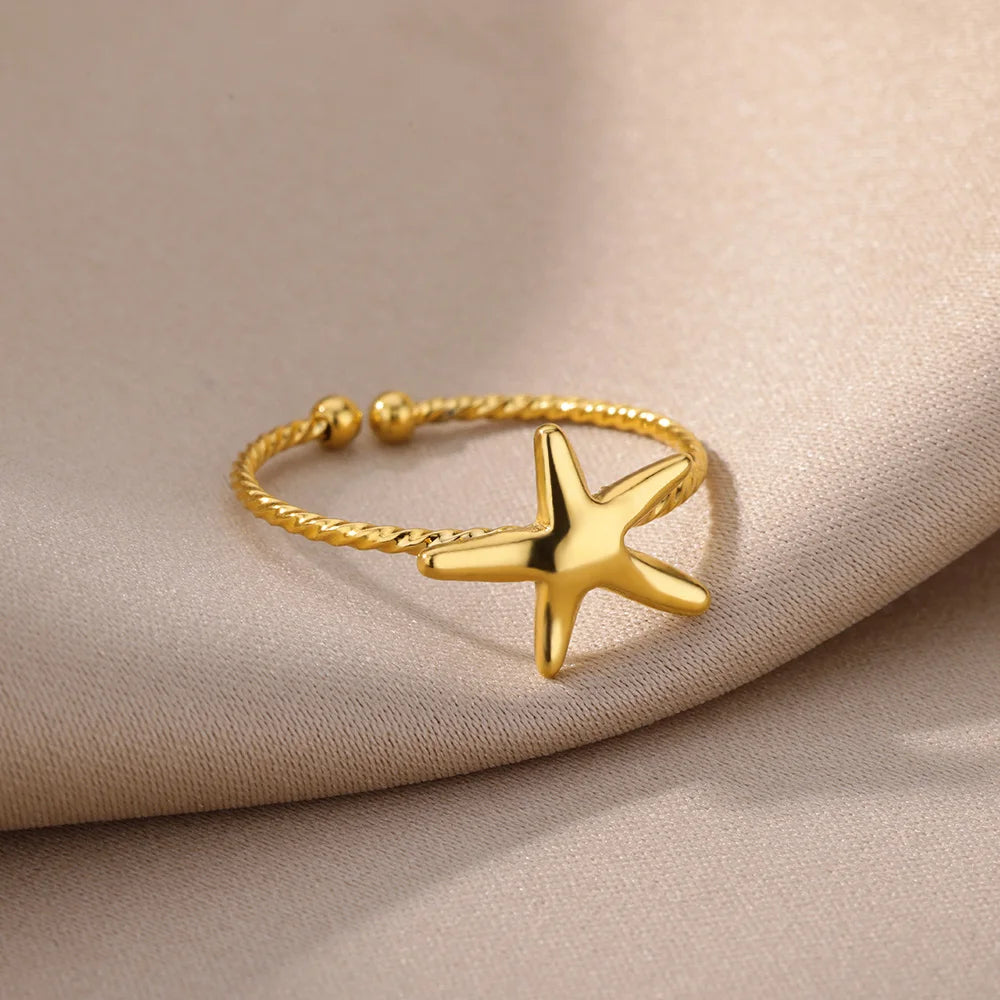 AquaGold Open Ring