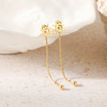 Solar Serpent Earrings