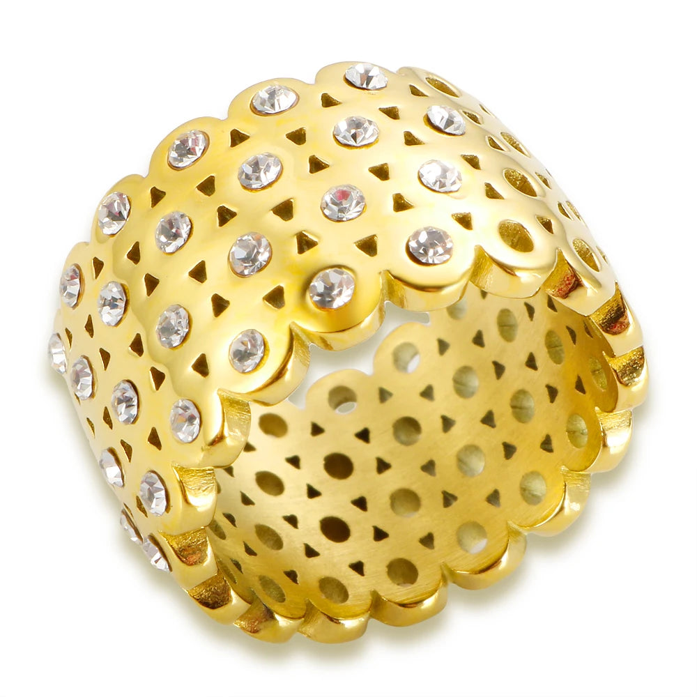 Golden Lattice Ring
