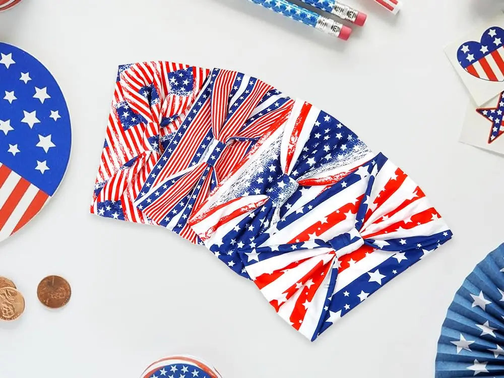 Women's Patriotic American Flag Headband
