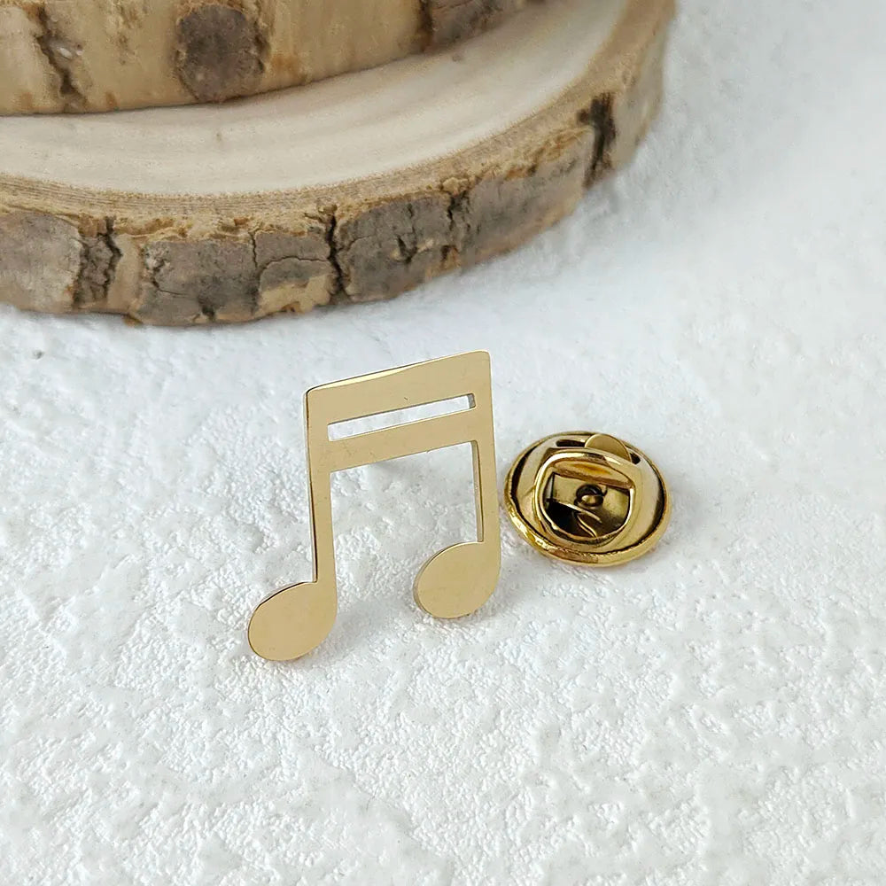 Music Note Luxe Brooch