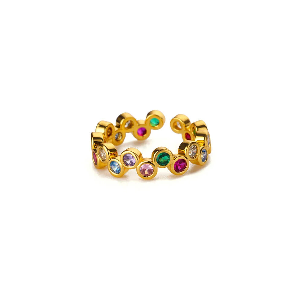 Aurora Shine Gold Ring