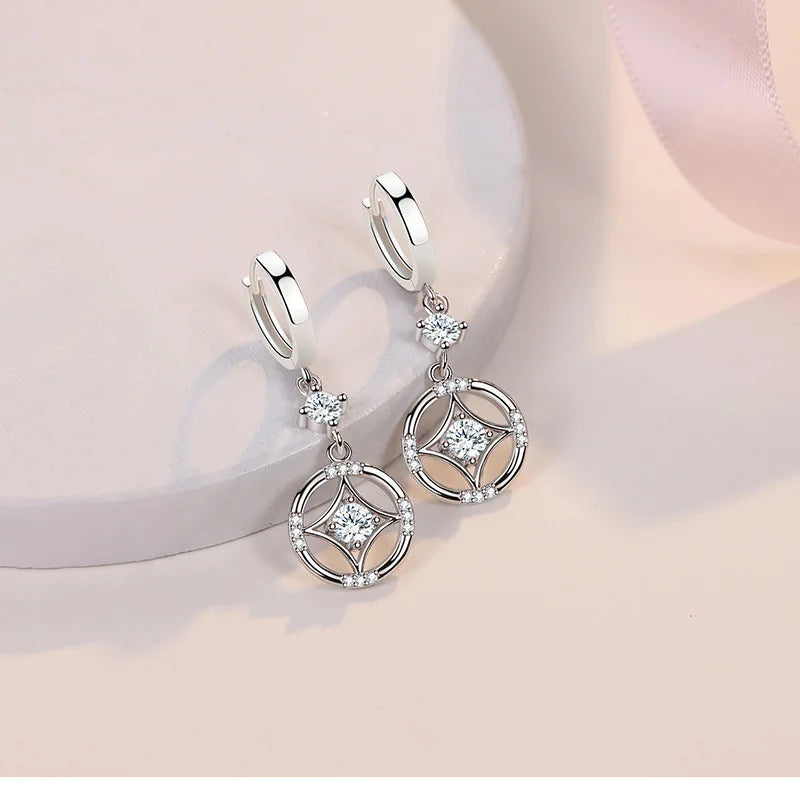 Royal Radiance 18K Gold-Plated Earrings