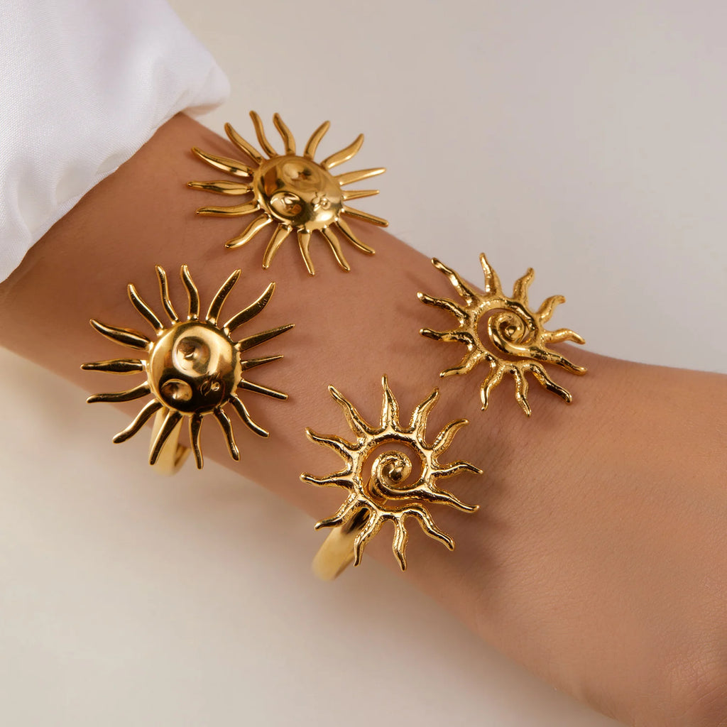 AuraSun Open Cuff Bracelet