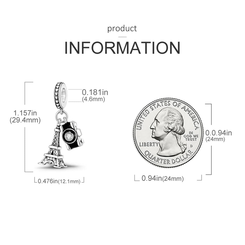 Paris Sky Journey Charm