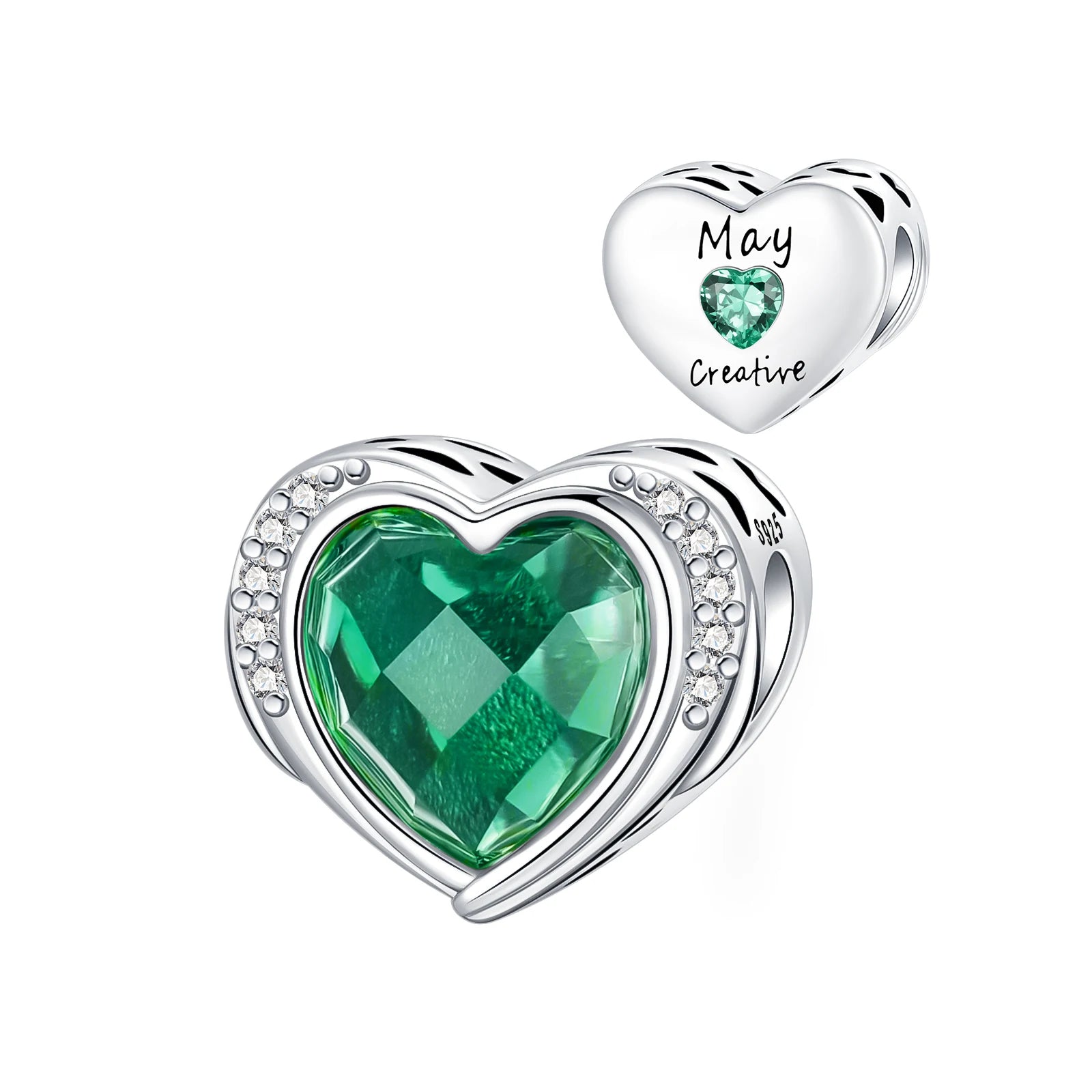 Timeless Spark 925 Birthstone Month Charm
