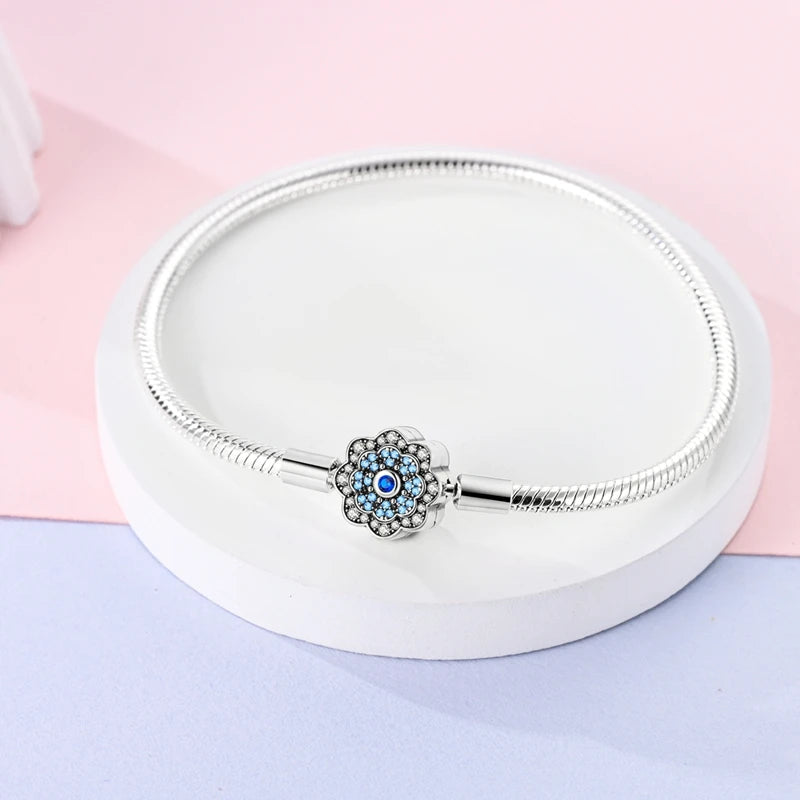 Aqua Charm Bracelet