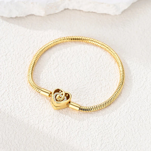 925 Sterling Silver Shimmer Snake Chain Bracelet