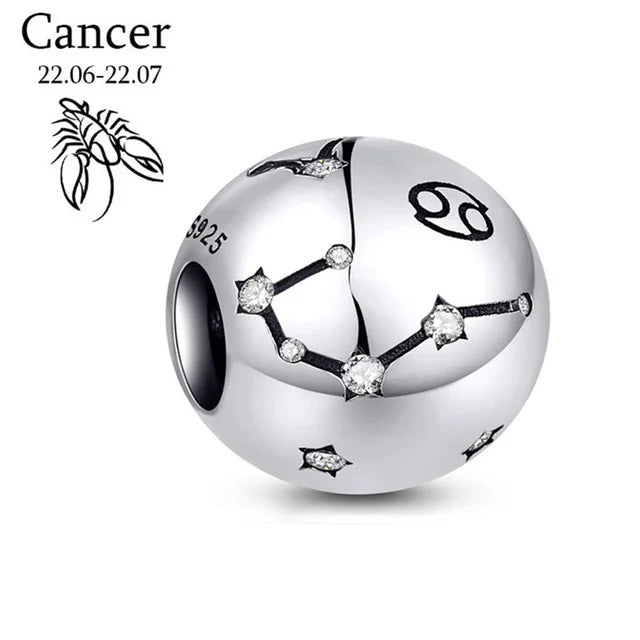 Sterling Silver Zodiac Charm