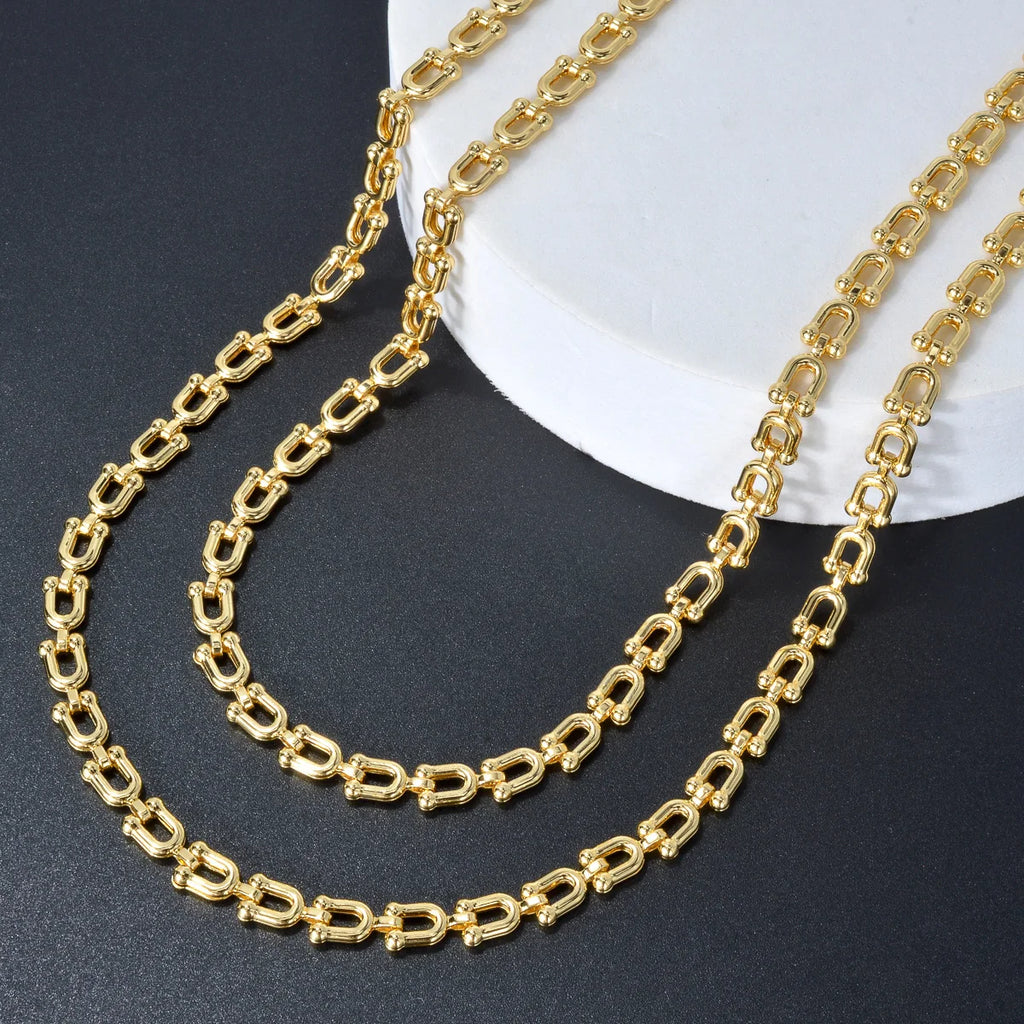 Urban Luxe U-Link Chain Necklace