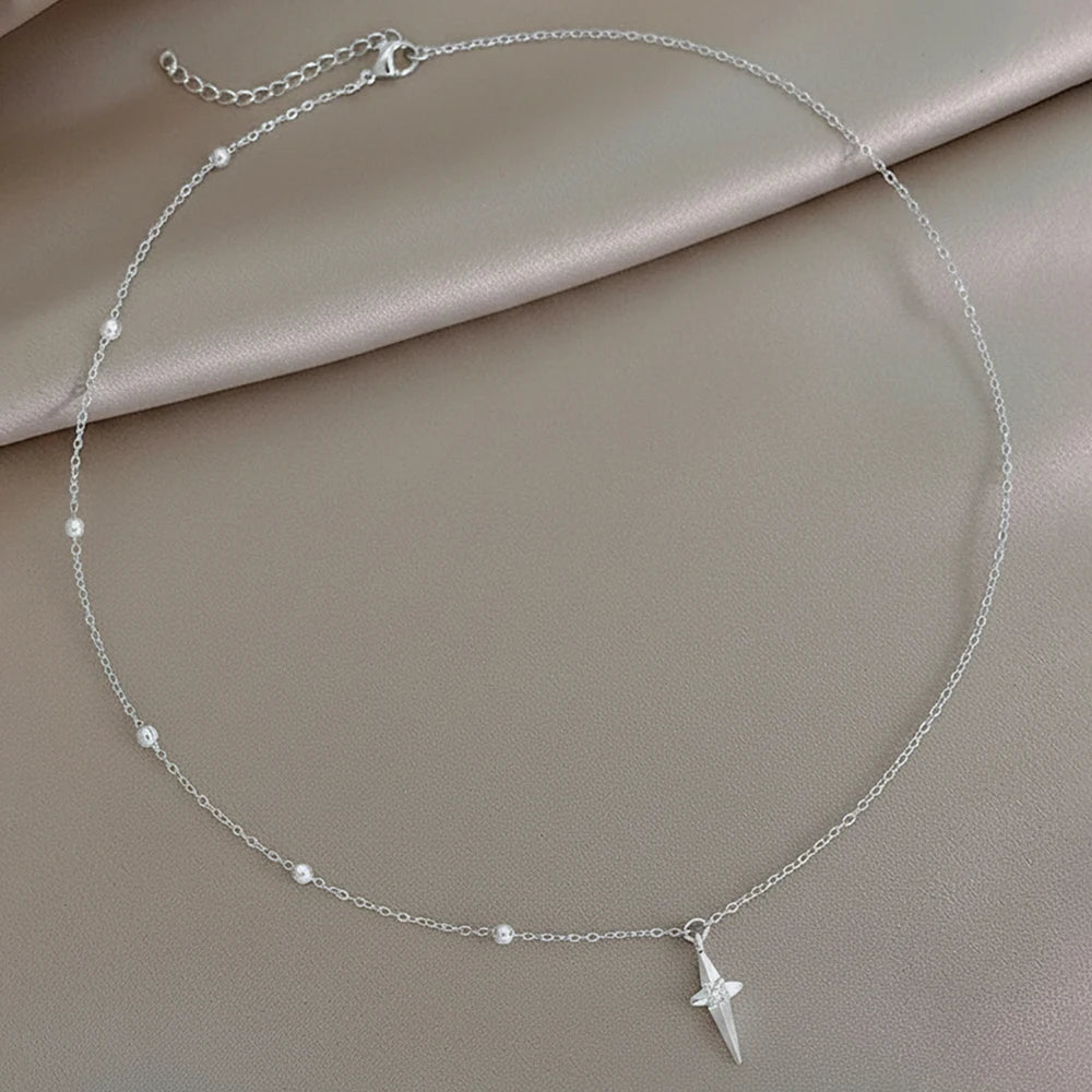 North Star Gold Pendant Necklace