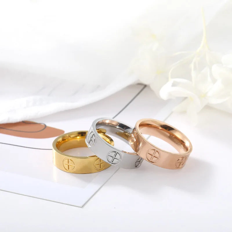 EternaCross Gold Ring