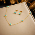 LumiTurquoise Necklace Set
