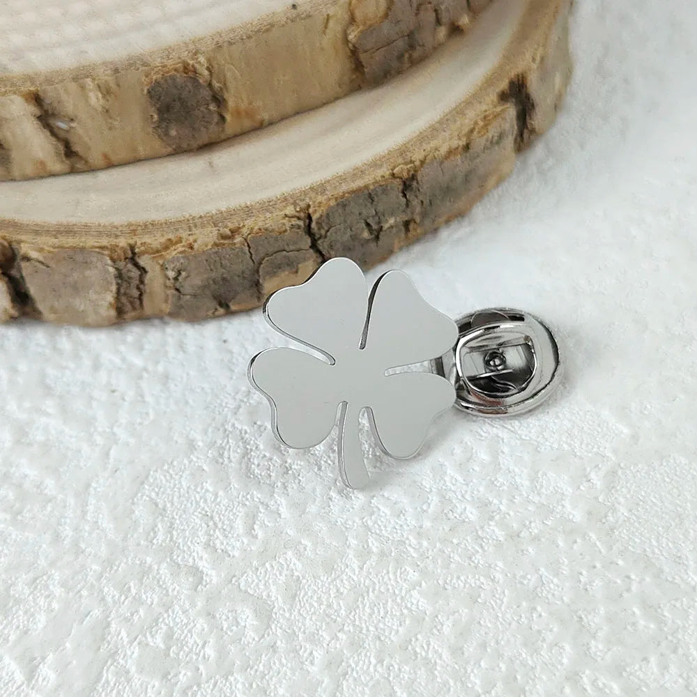 Lucky Clover Brooch