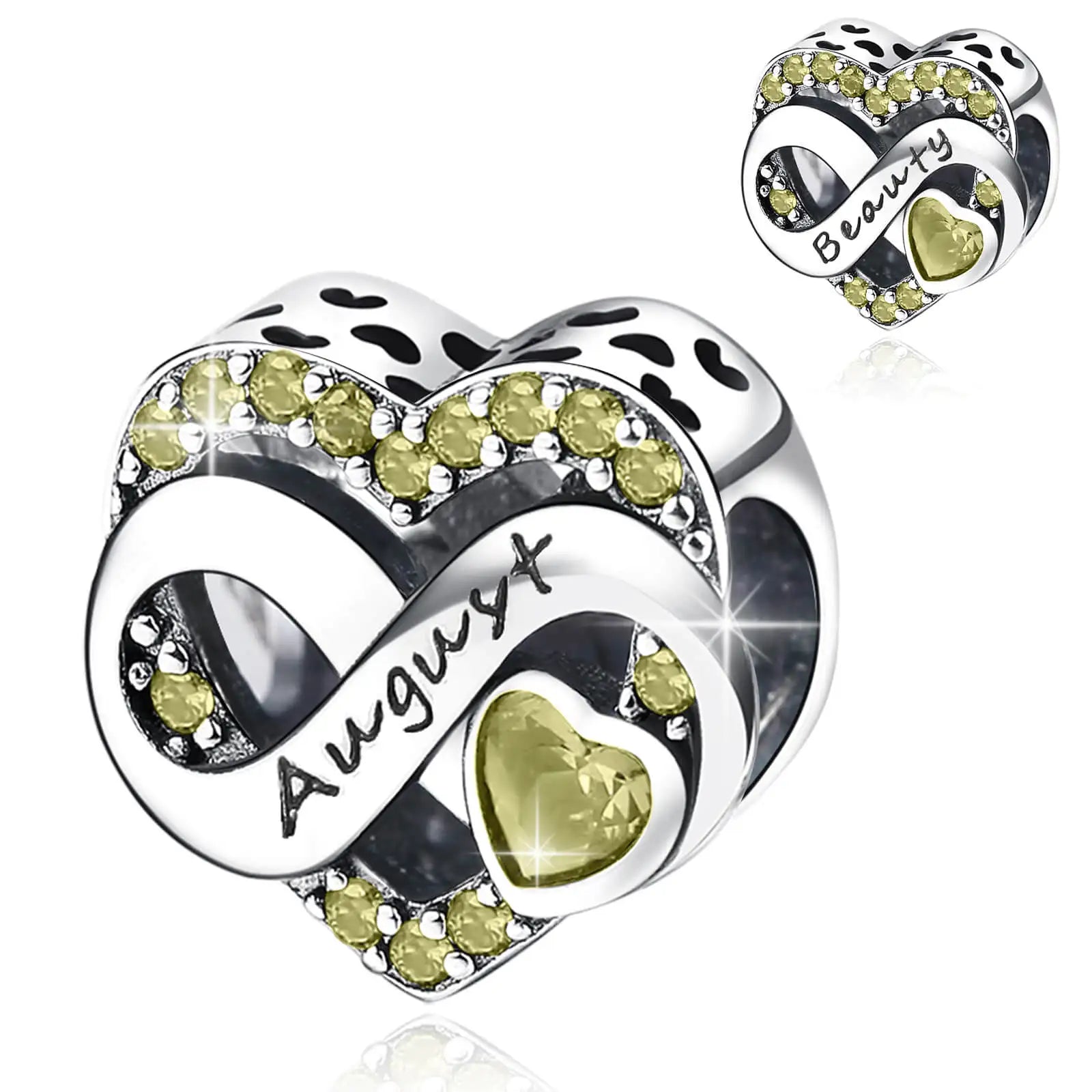 Timeless Spark 925 Birthstone Month Charm