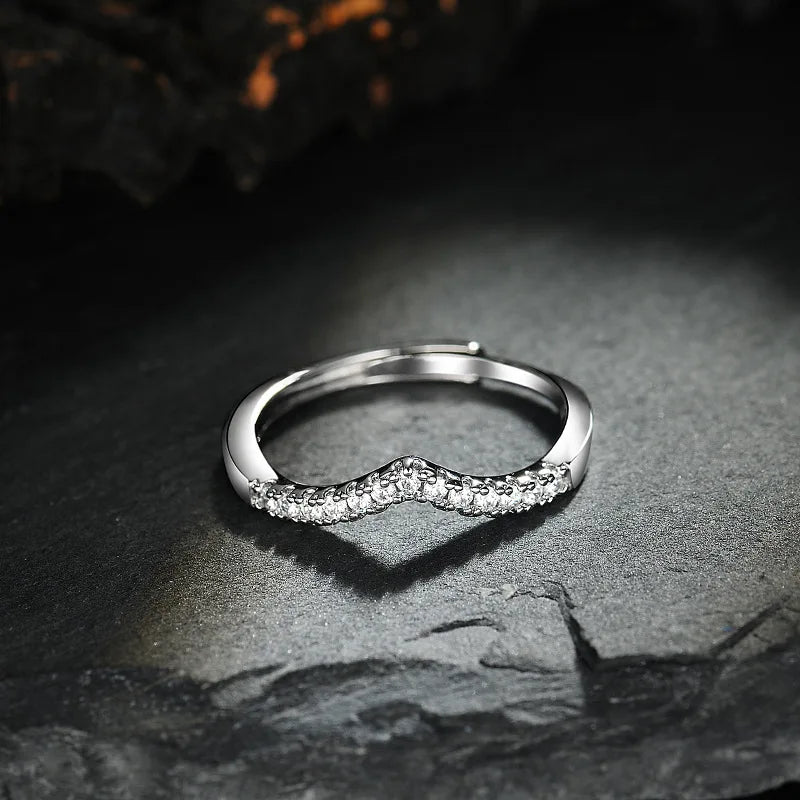 EternaSpark Silver Ring