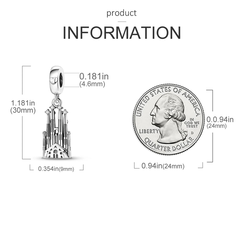 Paris Sky Journey Charm