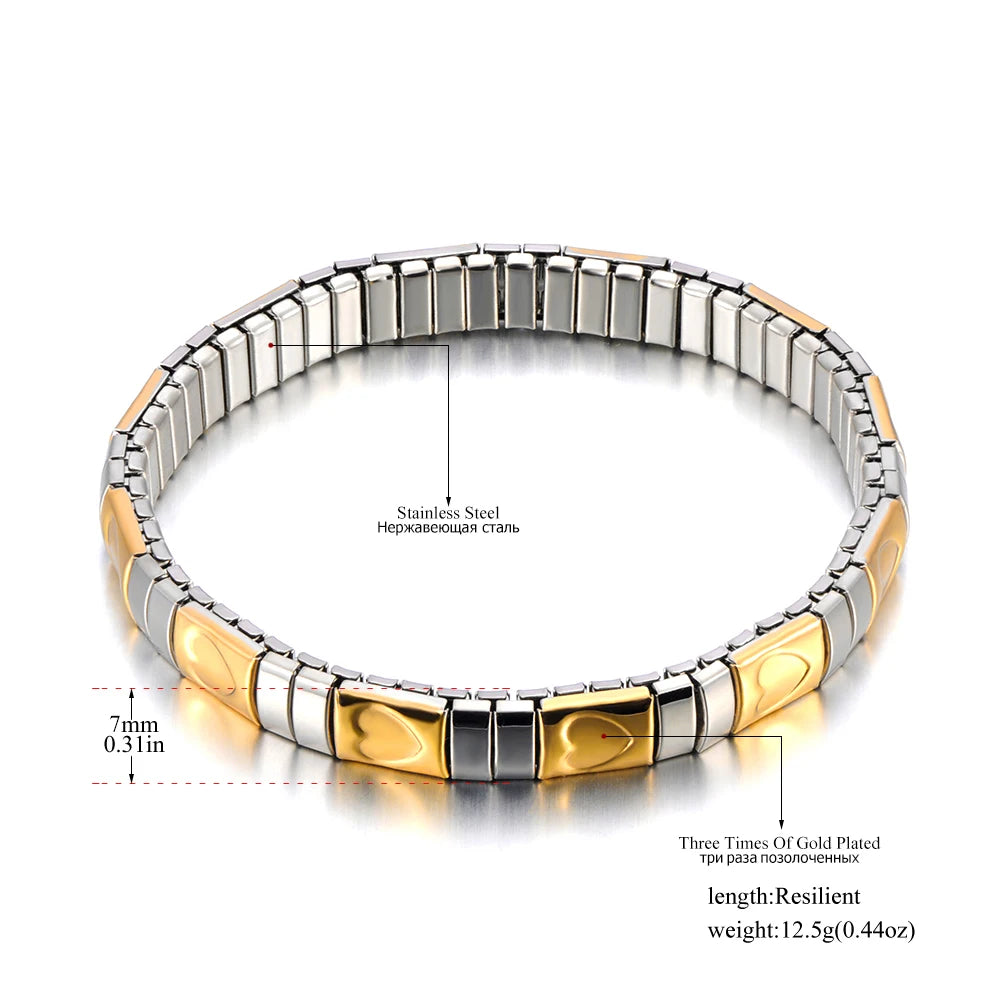 Aurelia Stretch Charm Bracelet