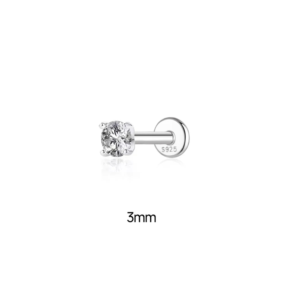 Brillia Silver Earrings