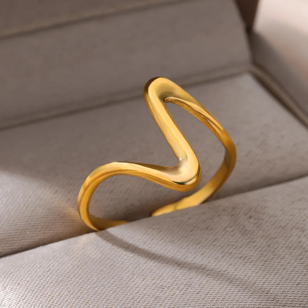 AquaGold Open Ring