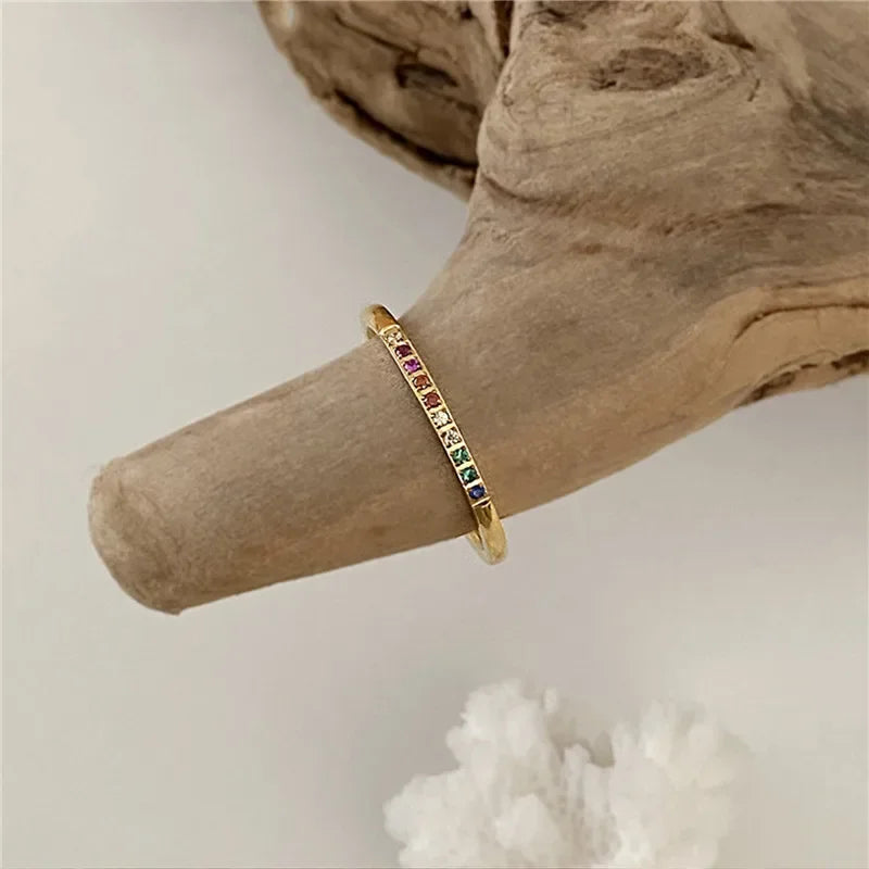 Aurora Star Ring Set
