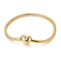 Sterling Glow Heart Bracelet